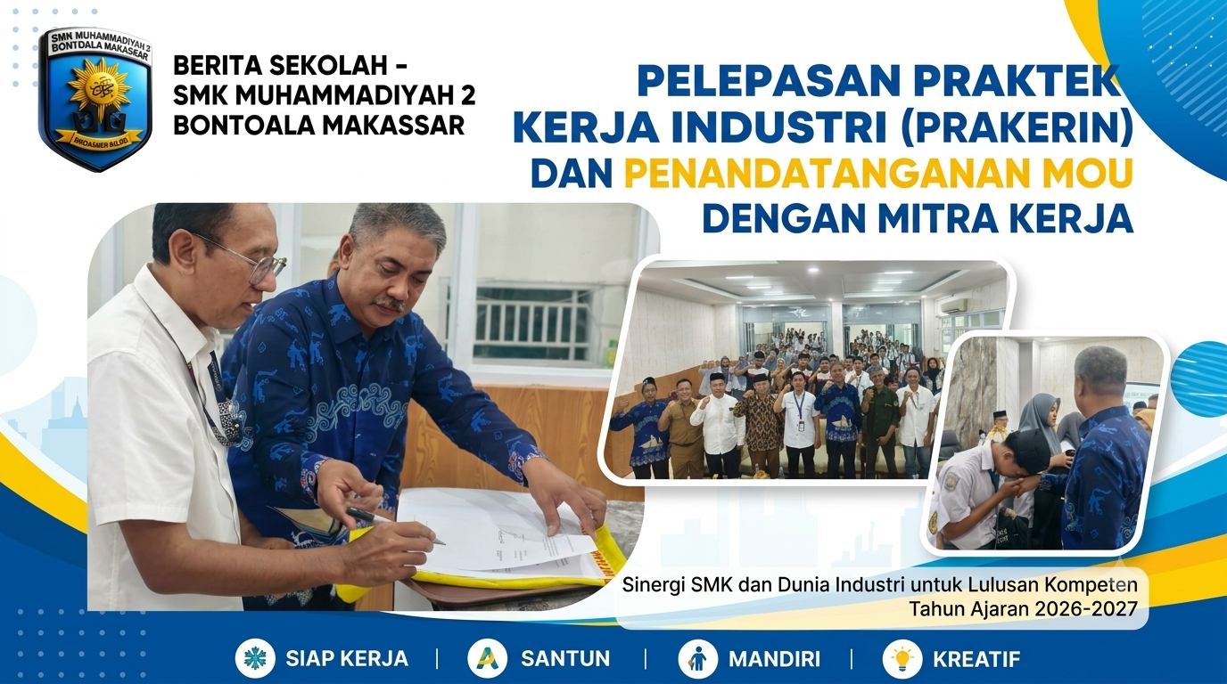 Sinergi Pendidikan dan Industri: Pelepasan Siswa Prakerin & Penandatanganan MoU 🎓🤝